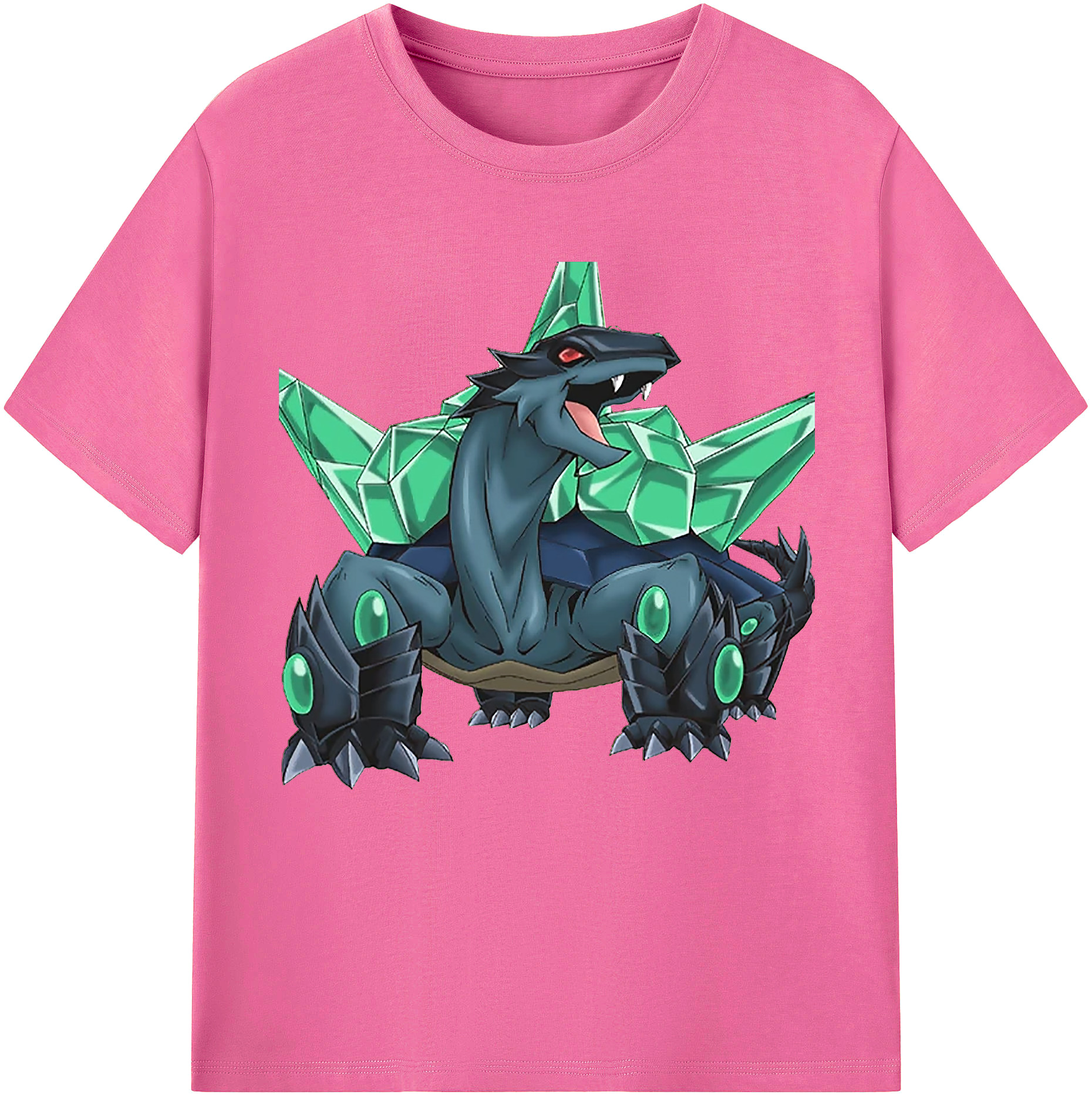 （画像用） 遊☆戯☆王 Yu-Gi-Oh! レディースカジュアルプリントTシャツ（綿100％）